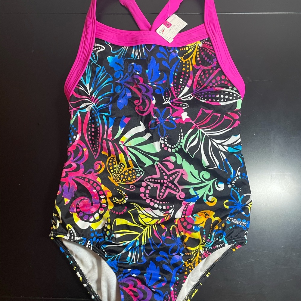 Speedo Floral One Piece - Picture 1 of 4